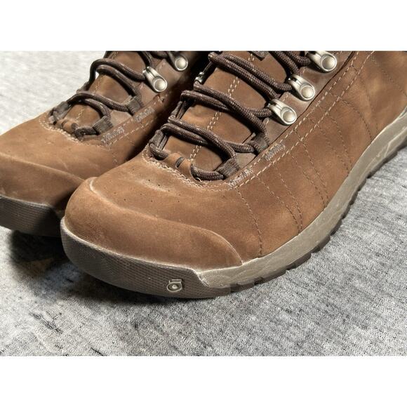 Oboz Bozeman Mid Leather Boots Mens 10.5 Brown Trail Hiking Backpacking main image 16